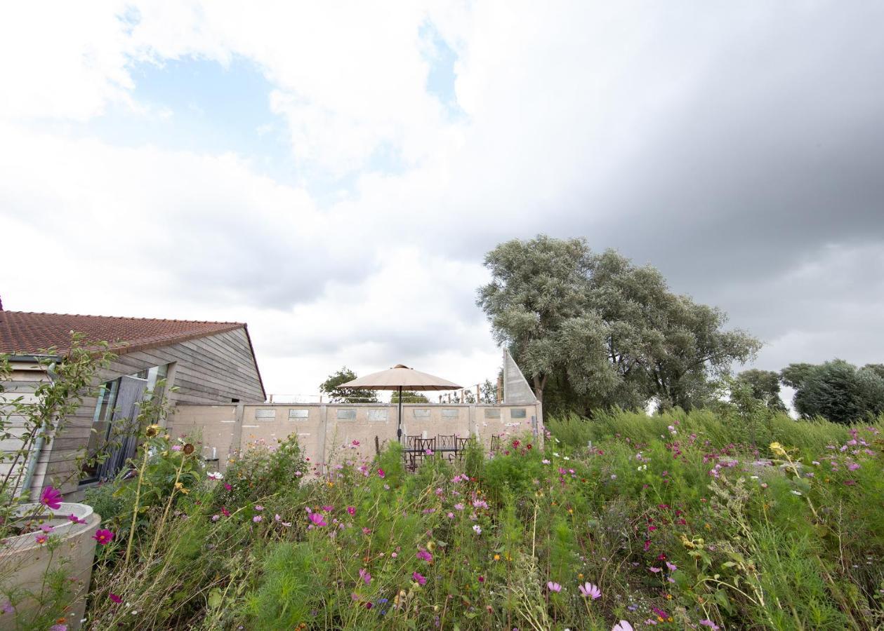 Landelijk Vakantiehuis In Diksmuide Met Een Tuin En Vijver ภายนอก รูปภาพ